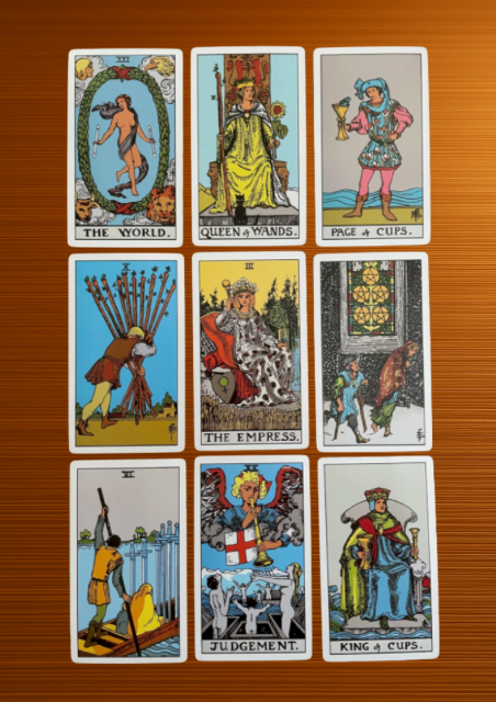 Life Mosaic Tarot Reading (9 Cards)