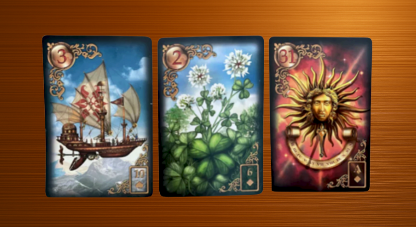Insight Snapshot Lenormand Reading (3 Cards)